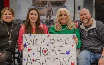 1st ABCT, 1st Infantry Division, ADVON Redeployment Ceremony