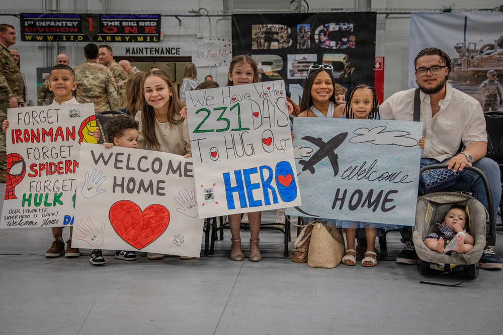 1st ABCT, 1st Infantry Division, ADVON Redeployment Ceremony