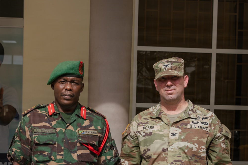 US, Tanzania conduct a key leader engagement at Lugalo Military Hospital during JA26