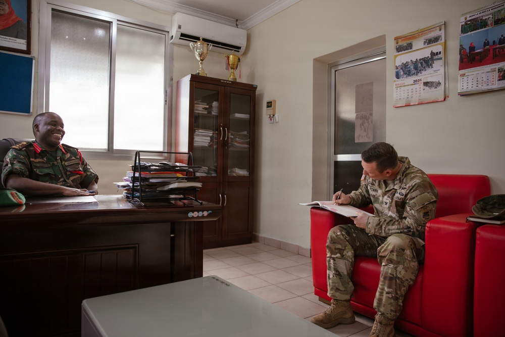 US, Tanzania conduct a key leader engagement at Lugalo Military Hospital during JA26