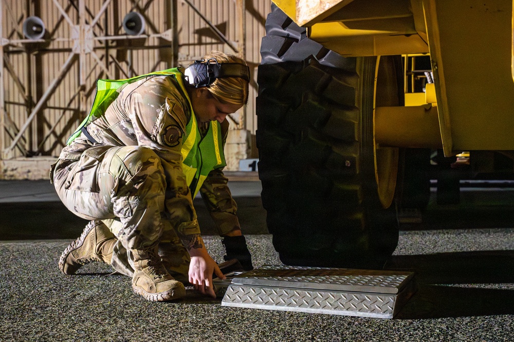 374 LRS inspects, moves cargo during BM26