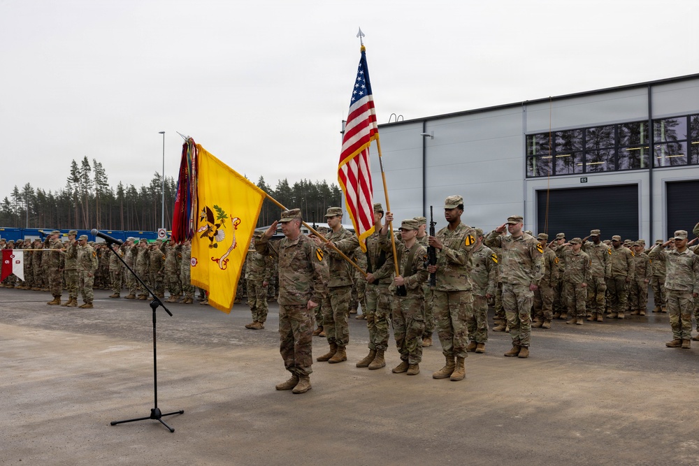 U.S. Soldiers receive the NATO Kaitsel "Defender" Medal in Estonia