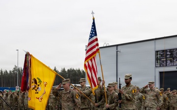 U.S. Soldiers receive the NATO Kaitsel "Defender" Medal in Estonia