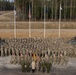 U.S. Soldiers with the 6-9 CAV finish their medal ceremony in Estonia