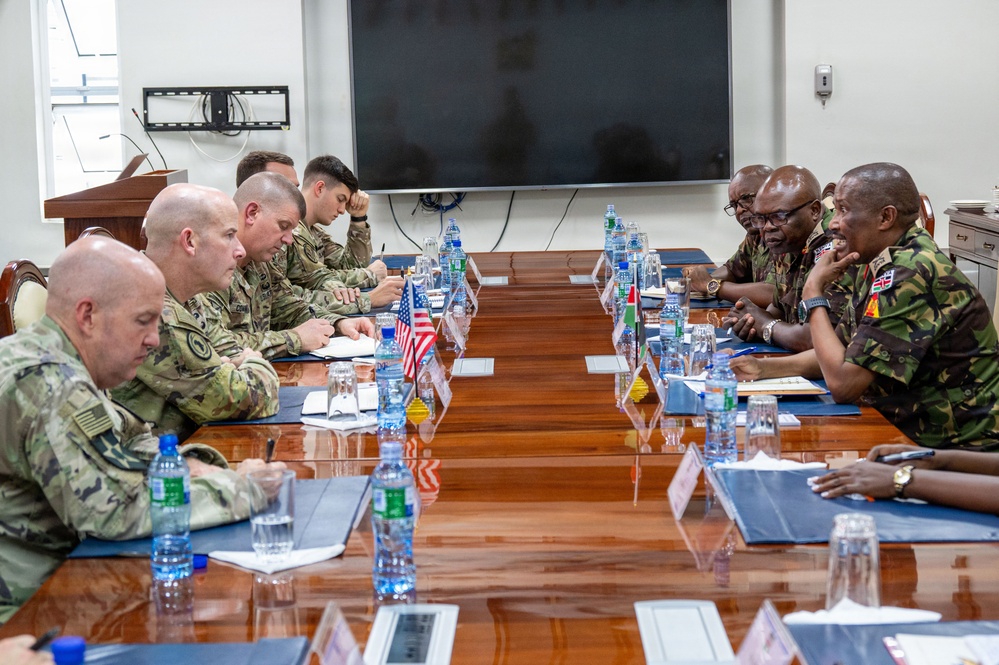 CJTF-HOA discusses shared priorities with Kenya Defense Force leadership