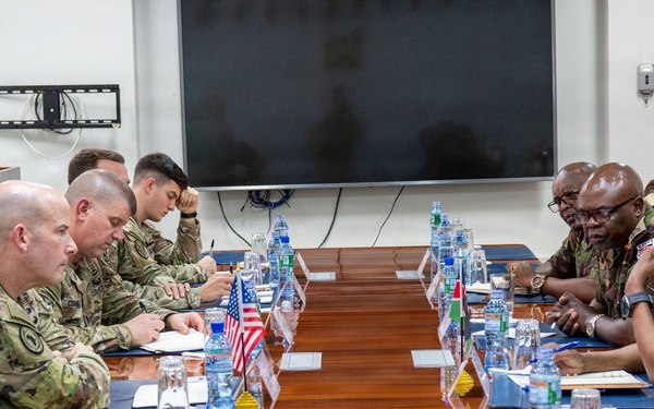 CJTF-HOA discusses shared priorities with Kenya Defense Force leadership