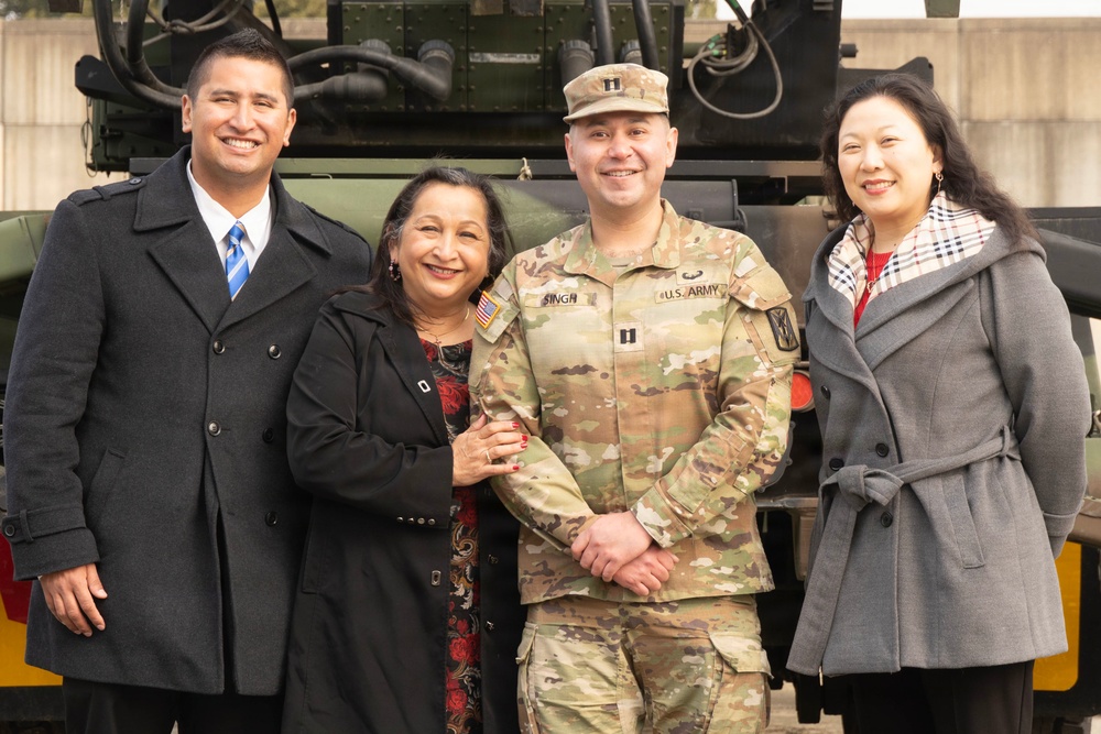 Delta Battery, 6th Battalion, 52nd Air Defense Artillery Regiment, Holds Change of Command Ceremony at Osan Air Base