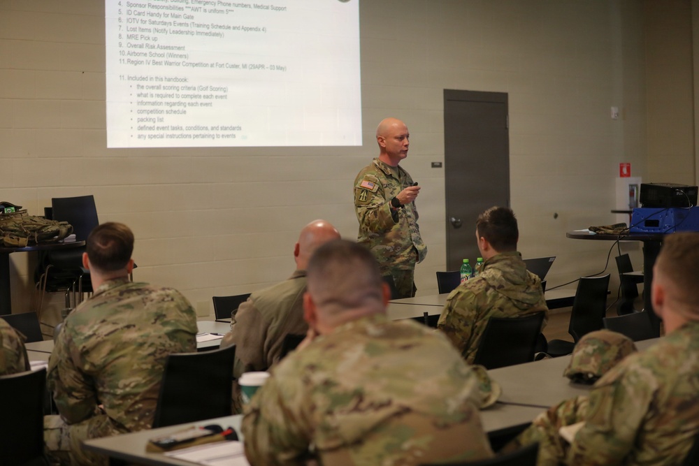 Indiana National Guard soldiers compete in the 2026 Best Warrior Competition