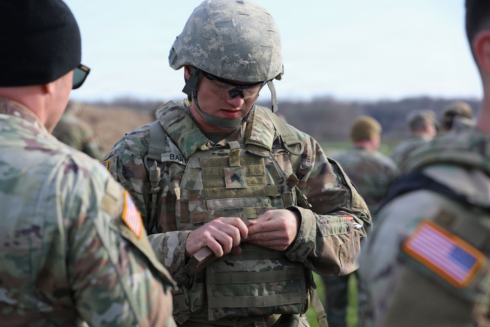 Indiana National Guard soldiers compete in the 2026 Best Warrior Competition