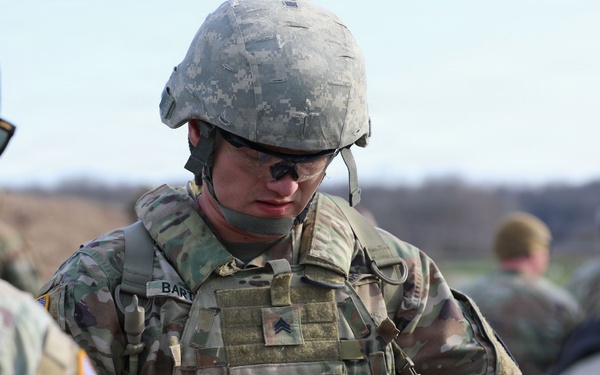 Indiana National Guard soldiers compete in the 2026 Best Warrior Competition