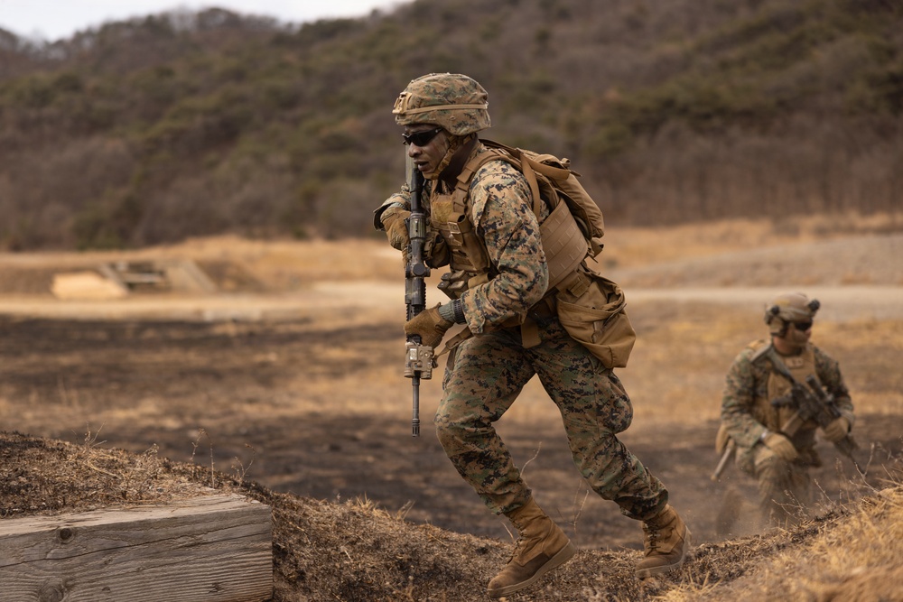 U.S. Marines and Sailors with 12th LCT Rehearse a Company-Sized Attack