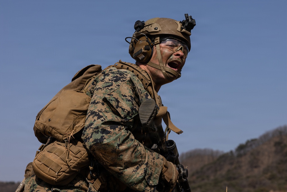 U.S. Marines with 12th LCT’S Alpha Company Execute a CALFEX