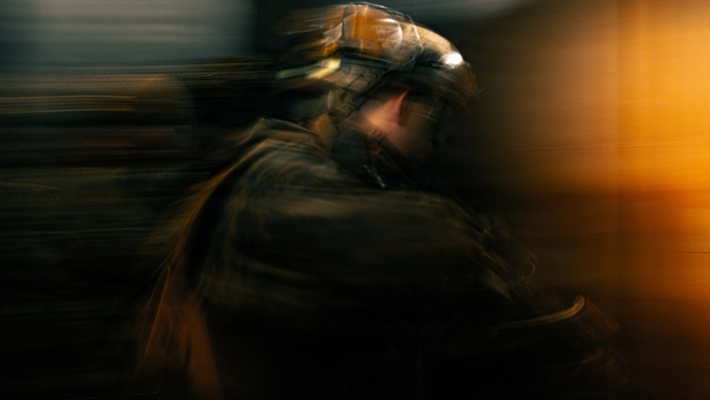 U.S. Marines with 12th LCT Execute Close Quarters Battle Drills