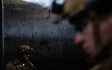 U.S. Marines with 12th LCT Execute Close Quarters Battle Drills