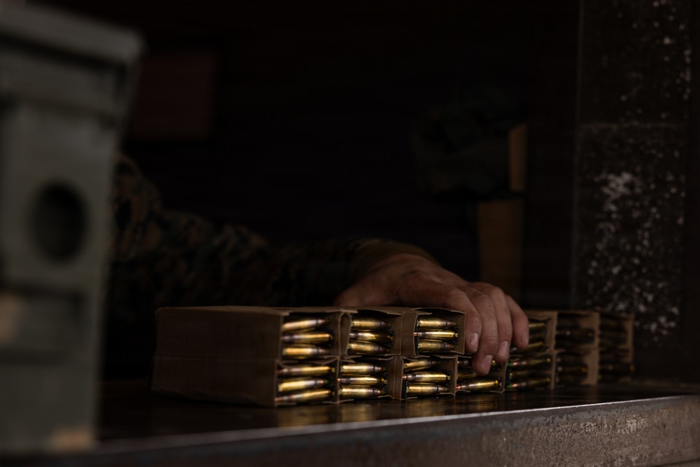 U.S. Marines with 12th MLR Execute a Convoy Live-Fire Range
