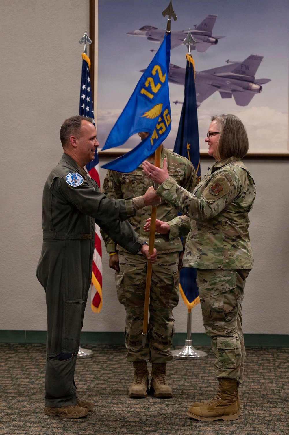 Mission Support Group Change of Command