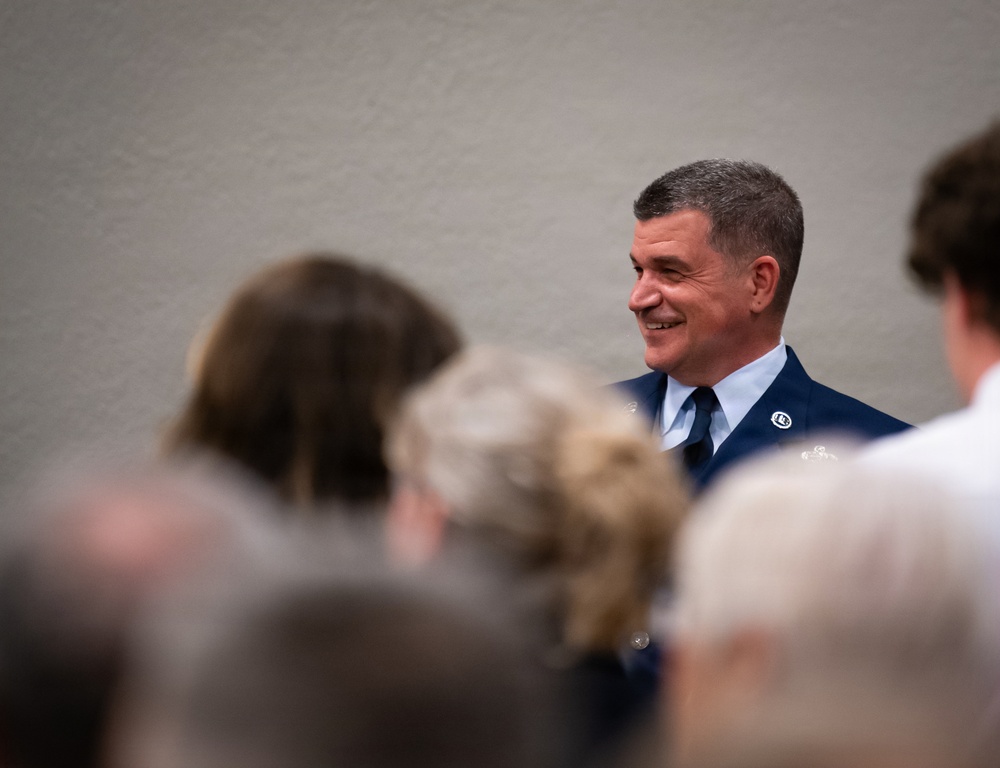 Indiana Air National Guard state command chief retires