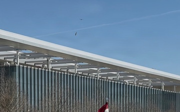 The 1st Infantry Division Band performs at the St. Patrick's Day Parade