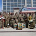 The 1st Infantry Division Band performs at the St. Patrick's Day Parade