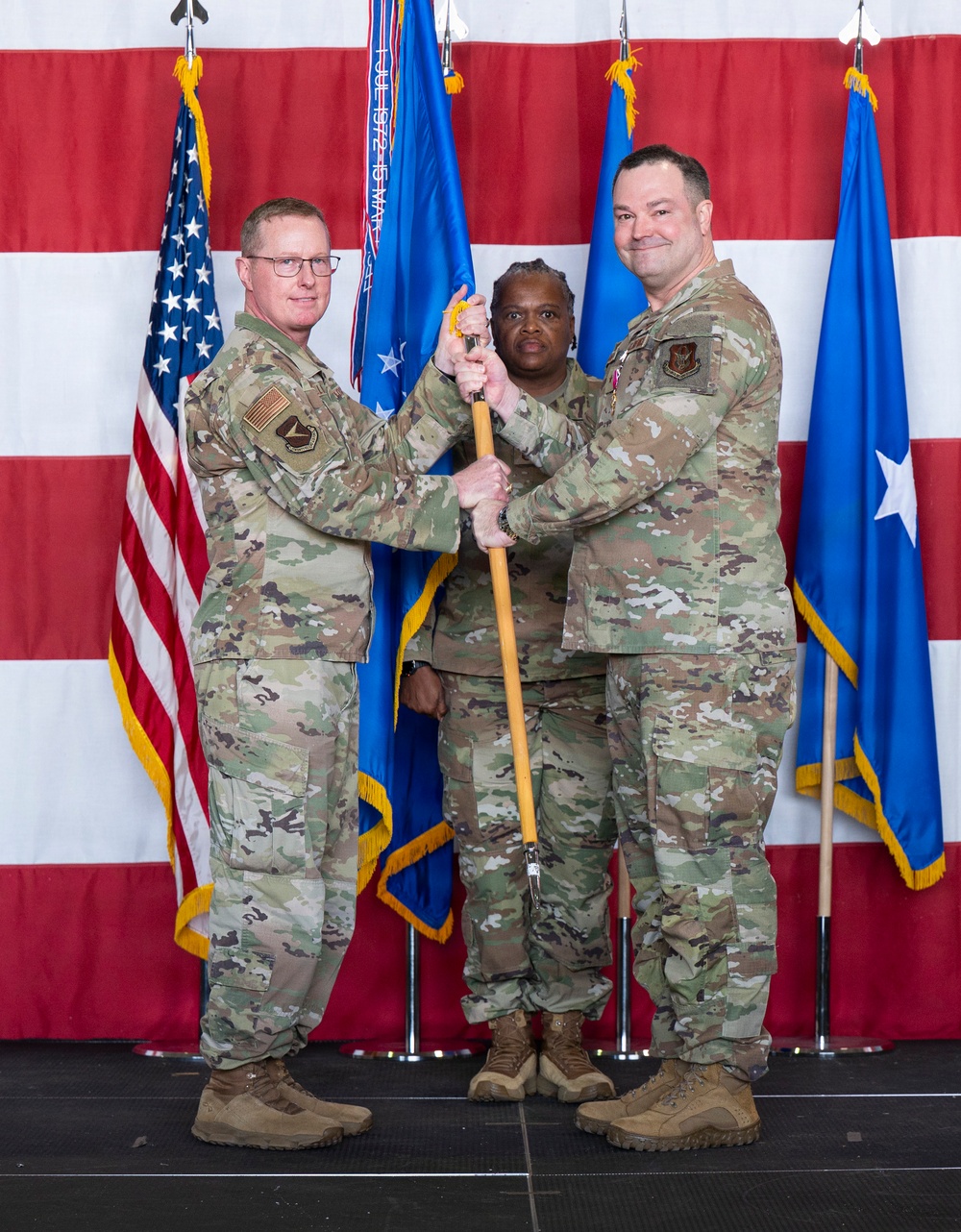 Patton Takes Command of the 94th Airlift Wing