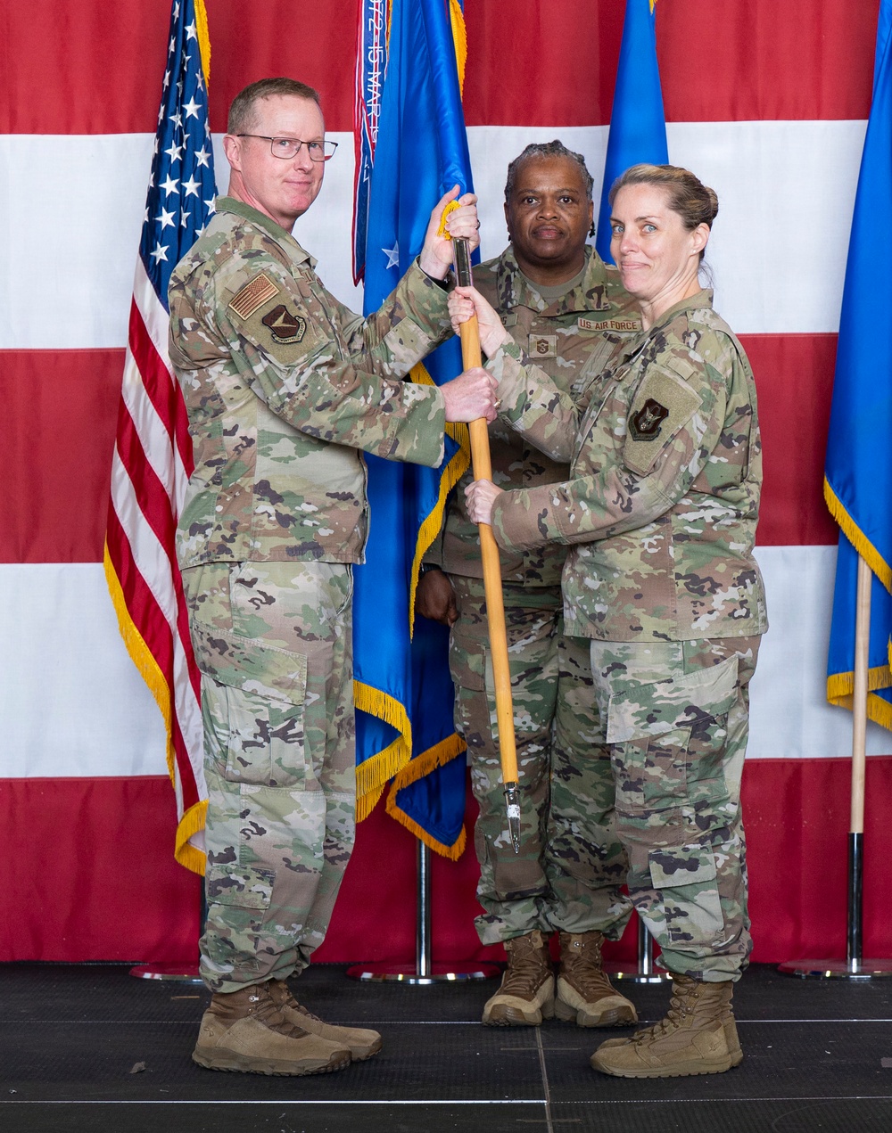 Patton Takes Command of the 94th Airlift Wing