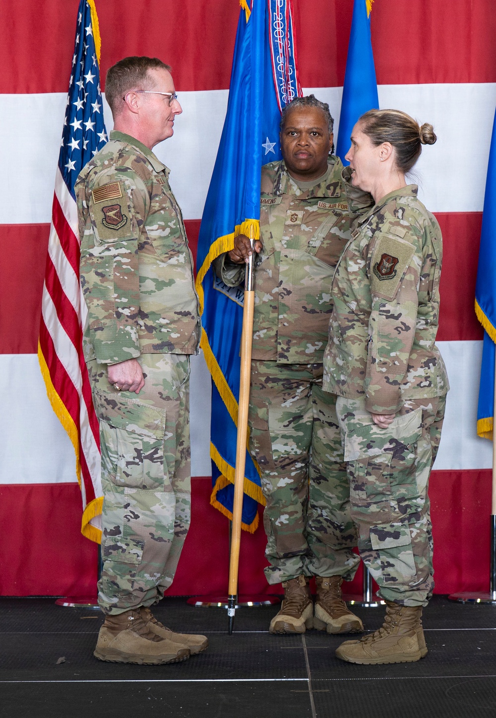 Patton Takes Command of the 94th Airlift Wing