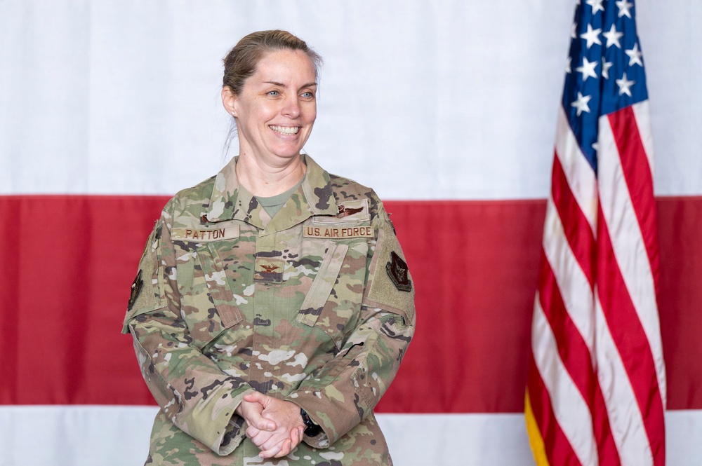 Patton Takes Command of the 94th Airlift Wing