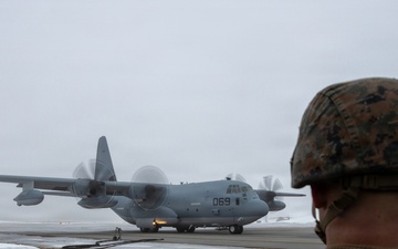 CORE26 | U.S. Marines Establish a Forward Arming and Refueling Point in Sweden for Arctic Exercise