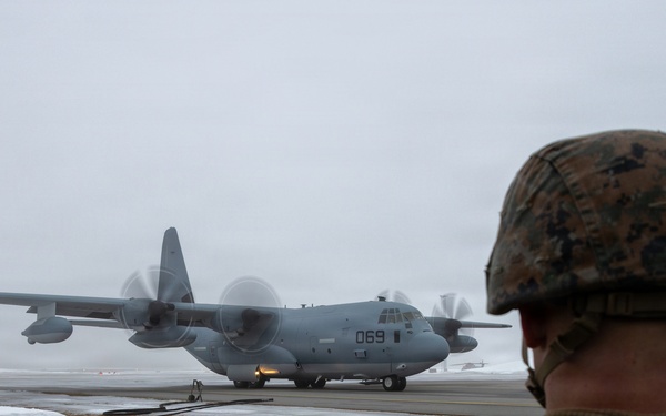 CORE26 | U.S. Marines Establish a Forward Arming and Refueling Point in Sweden for Arctic Exercise