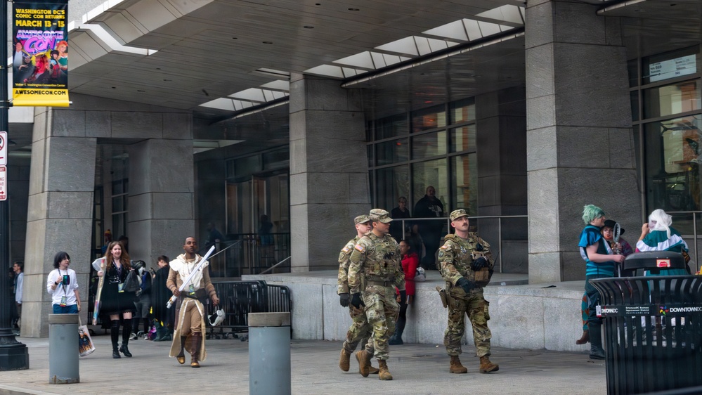 JTF-DC secures AwesomeCon DC