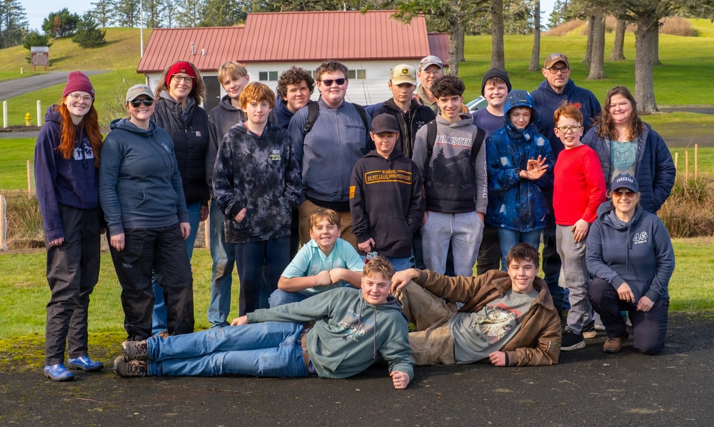 Roots run deep: Camp Rilea volunteers restore Neacoxie Creek riparian corridor