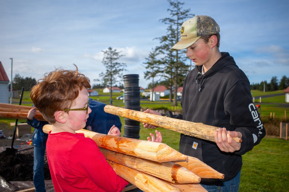 Roots run deep: Camp Rilea volunteers restore Neacoxie Creek riparian corridor