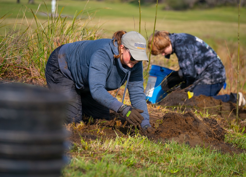 Roots run deep: Camp Rilea volunteers restore Neacoxie Creek riparian corridor
