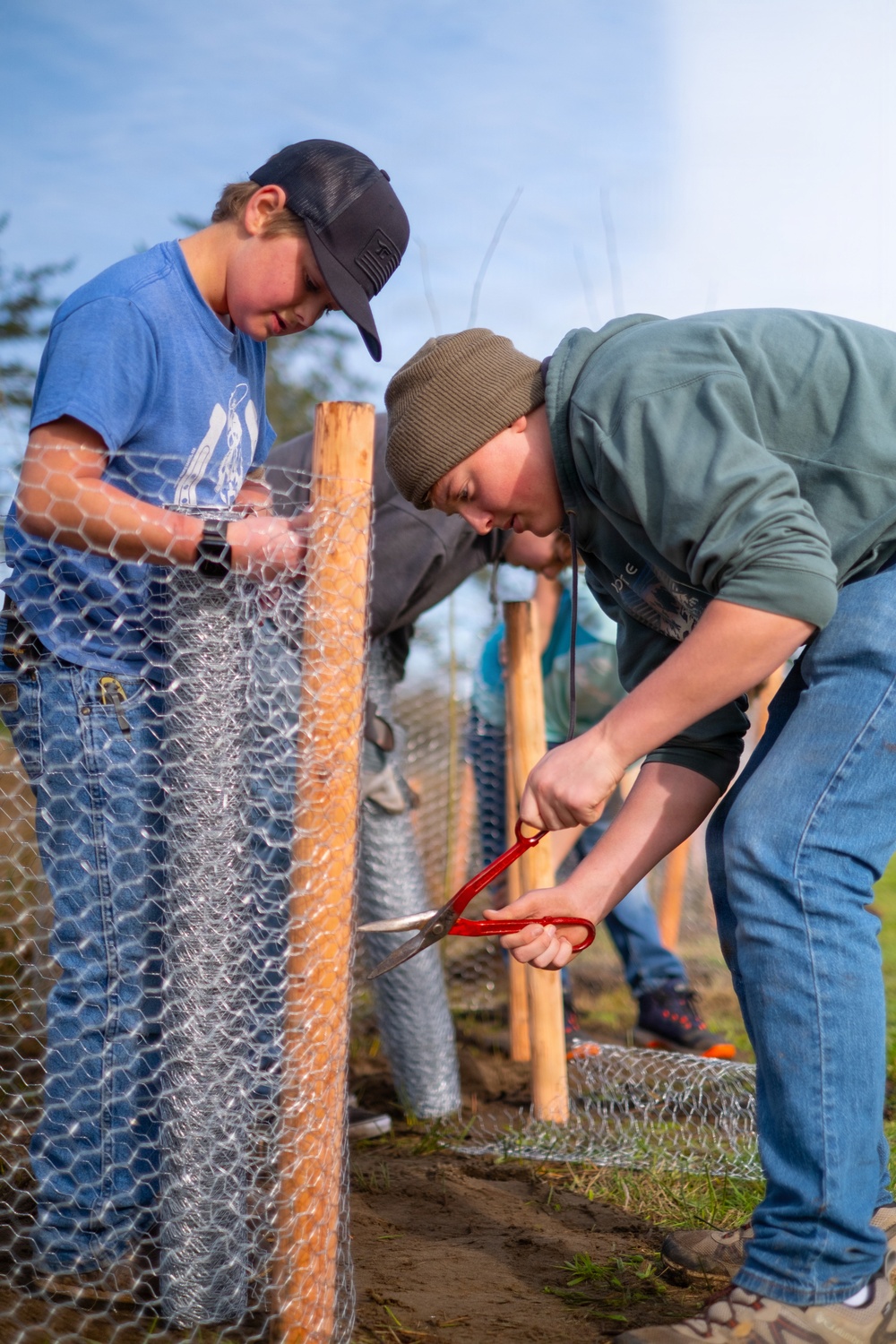 Roots run deep: Camp Rilea volunteers restore Neacoxie Creek riparian corridor