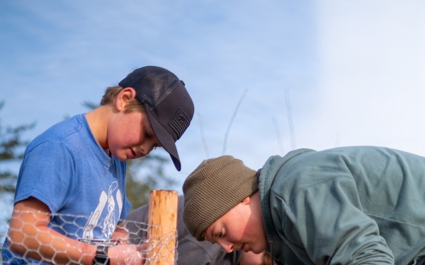 Roots run deep: Camp Rilea volunteers restore Neacoxie Creek riparian corridor