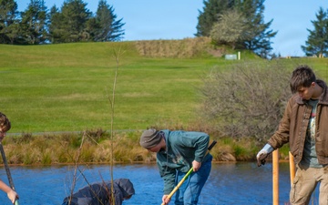 Roots run deep: Camp Rilea volunteers restore Neacoxie Creek riparian corridor