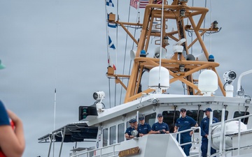 Coast Guard Cutter William Hart returns home following 48-day Operation Blue Pacific Patrol in Oceania