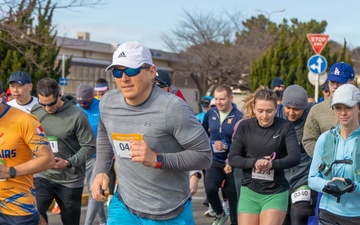 CFAY MWR Hosts Sakura Bloom Half Marathon