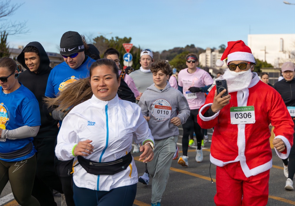 CFAY MWR Hosts Sakura Bloom Half Marathon
