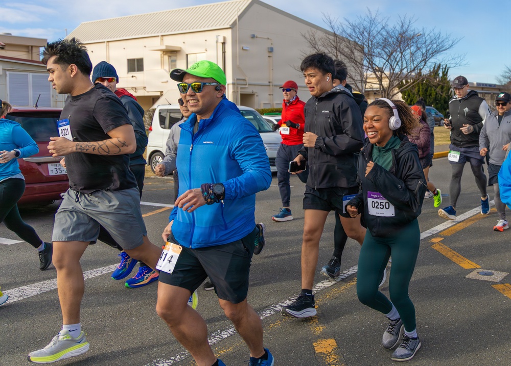 CFAY MWR Hosts Sakura Bloom Half Marathon