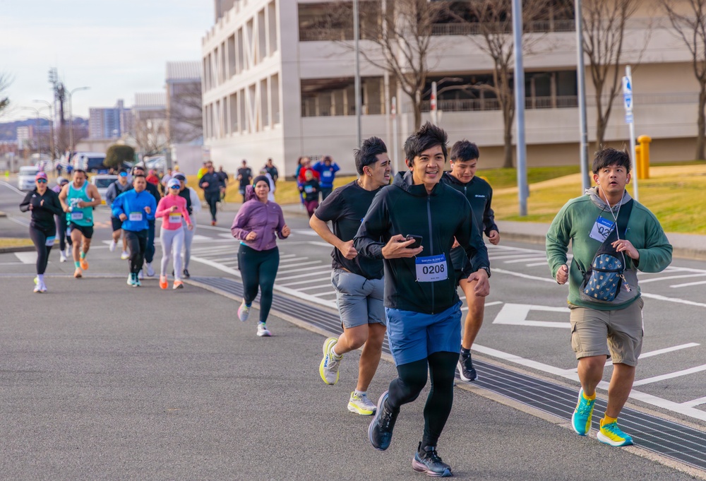 CFAY MWR Hosts Sakura Bloom Half Marathon