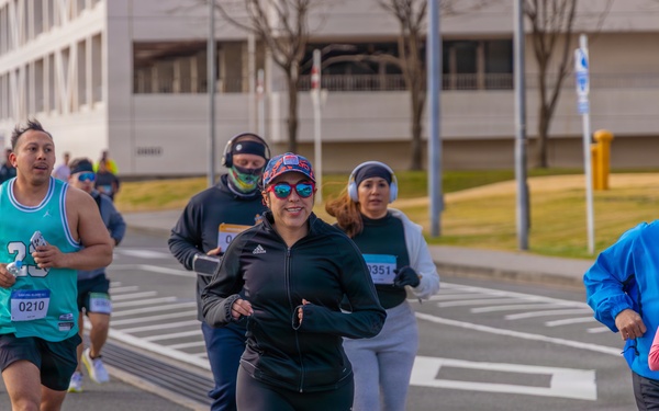 CFAY MWR Hosts Sakura Bloom Half Marathon