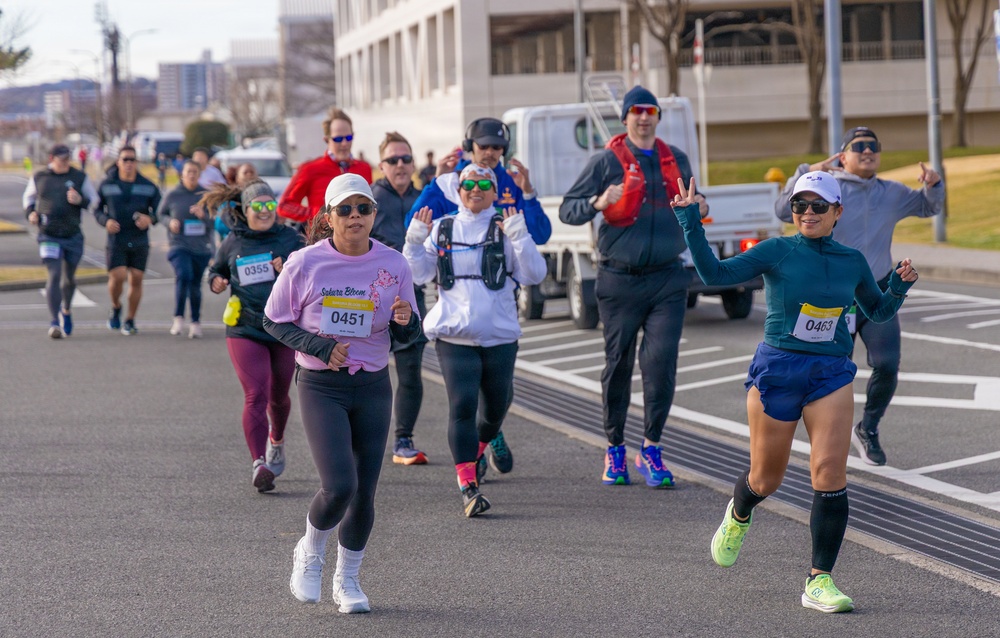 CFAY MWR Hosts Sakura Bloom Half Marathon
