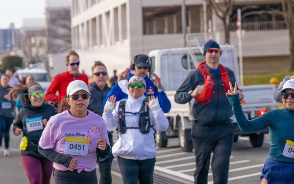 CFAY MWR Hosts Sakura Bloom Half Marathon