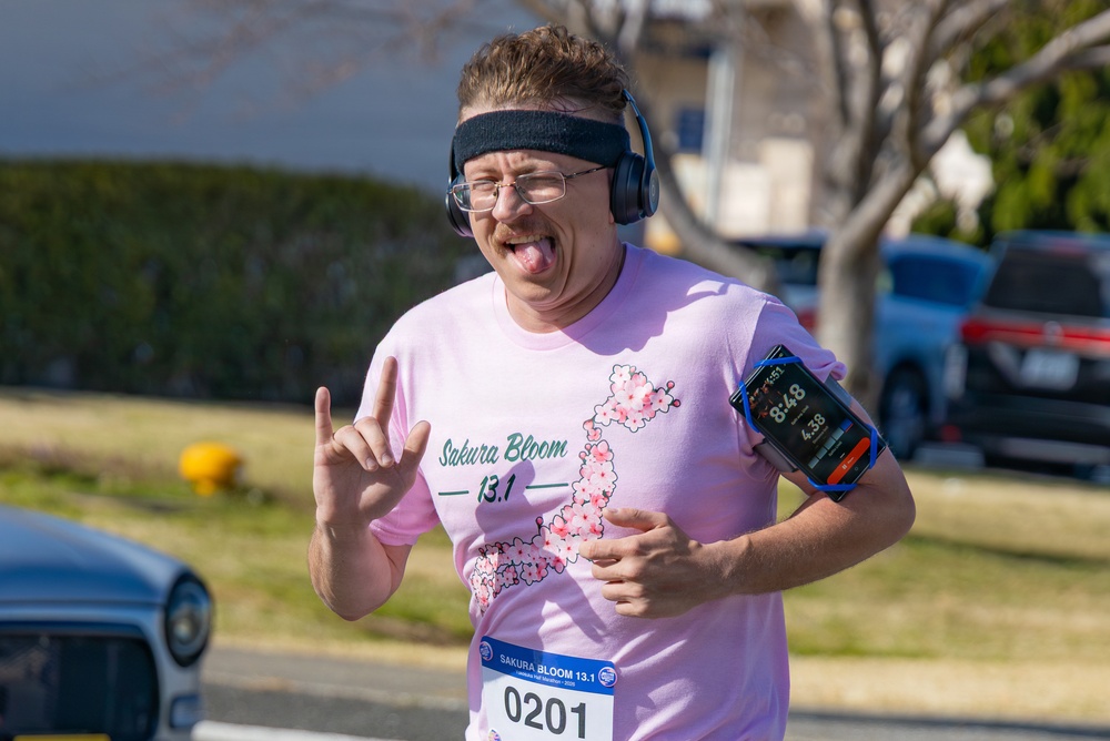 CFAY MWR Hosts Sakura Bloom Half Marathon