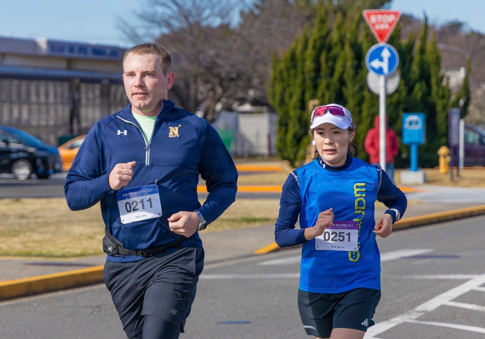 CFAY MWR Hosts Sakura Bloom Half Marathon