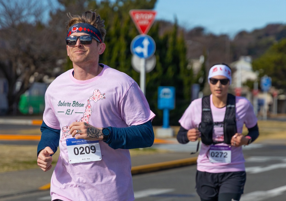 CFAY MWR Hosts Sakura Bloom Half Marathon