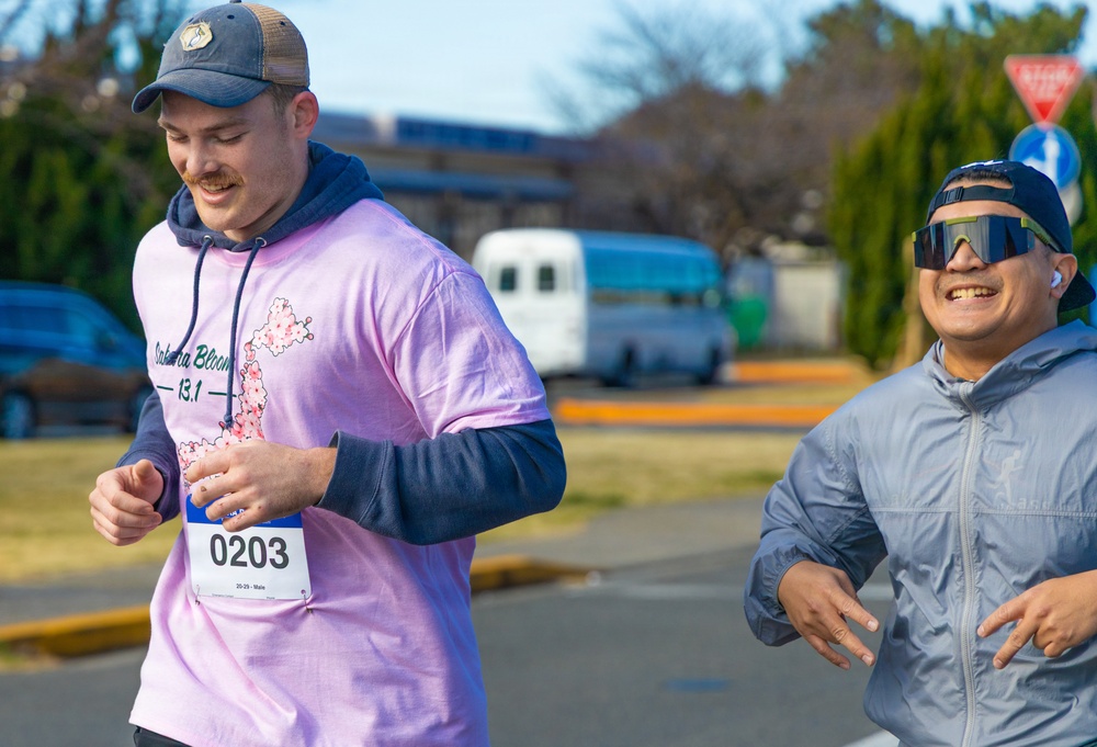 CFAY MWR Hosts Sakura Bloom Half Marathon