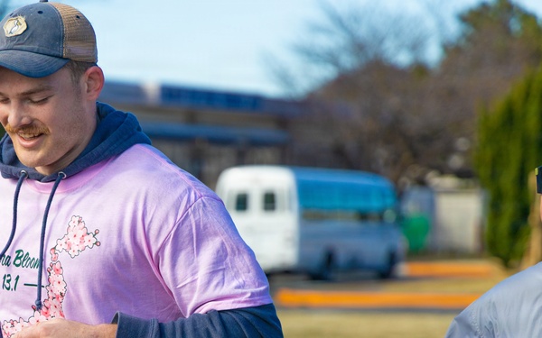 CFAY MWR Hosts Sakura Bloom Half Marathon