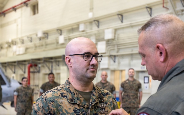 Marine Aircraft Group 36 Marines receive recognition for outstanding service